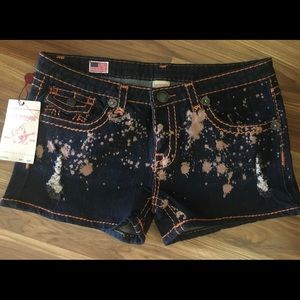 True religion shorts